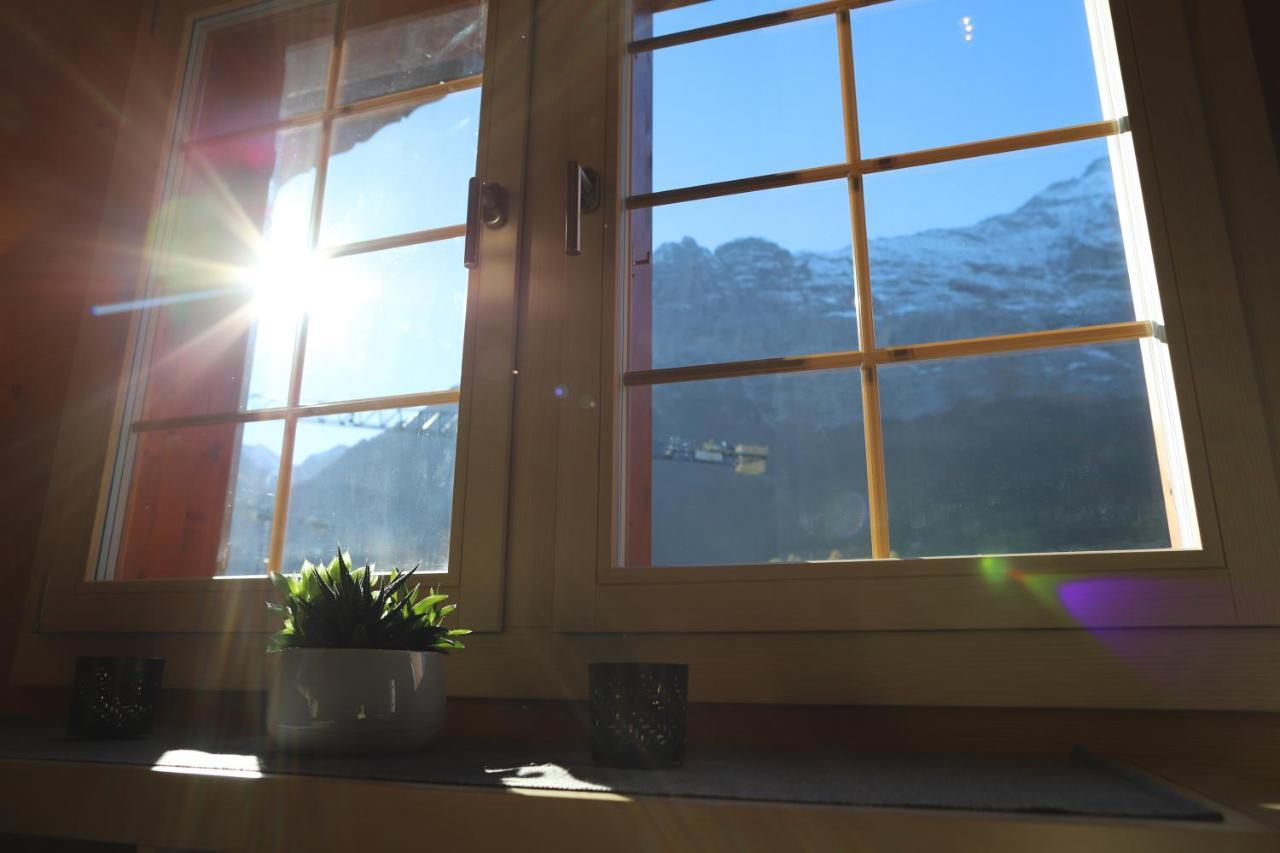 Apartament Excellent Flat With A Fantastic View Of The Eiger! Grindelwald Zewnętrze zdjęcie