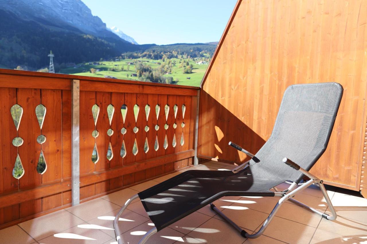 Apartament Excellent Flat With A Fantastic View Of The Eiger! Grindelwald Zewnętrze zdjęcie