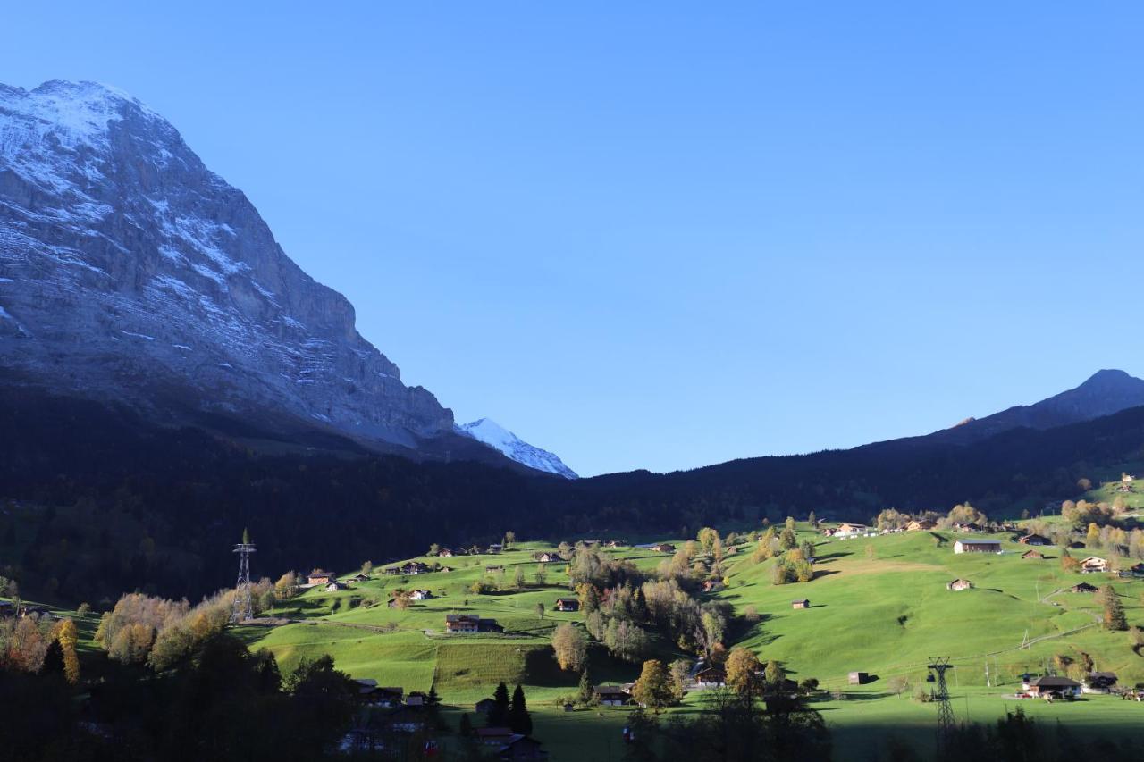 Apartament Excellent Flat With A Fantastic View Of The Eiger! Grindelwald Zewnętrze zdjęcie